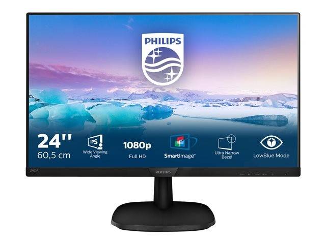 PHILIPS 243V7QDSB/00 Monitor Philips 243V7QDSB/00 23.8 panel IPS D-Sub/HDMI/DVI